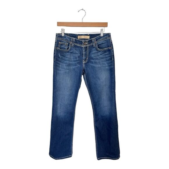 BKE Buckle | Britni Stretch Cowgirl Rodeo Western Midrise Denim Jeans 29 - Picture 1 of 9